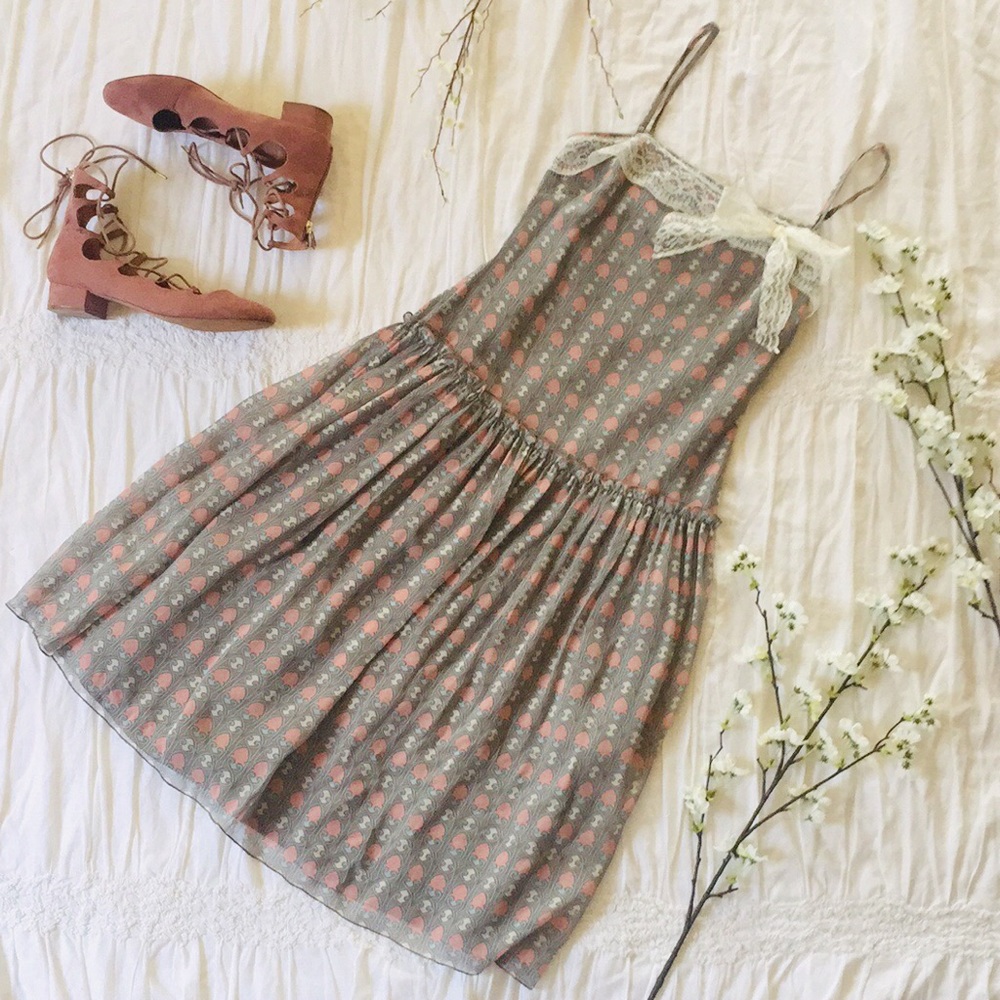 BCBG Midi Tea Dress